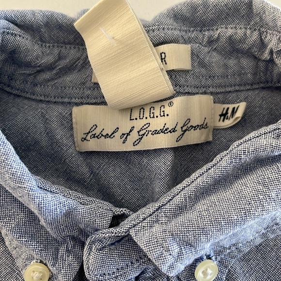 🤍 blue button down - Picture 4 of 4